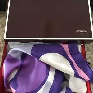 Coach scarf
